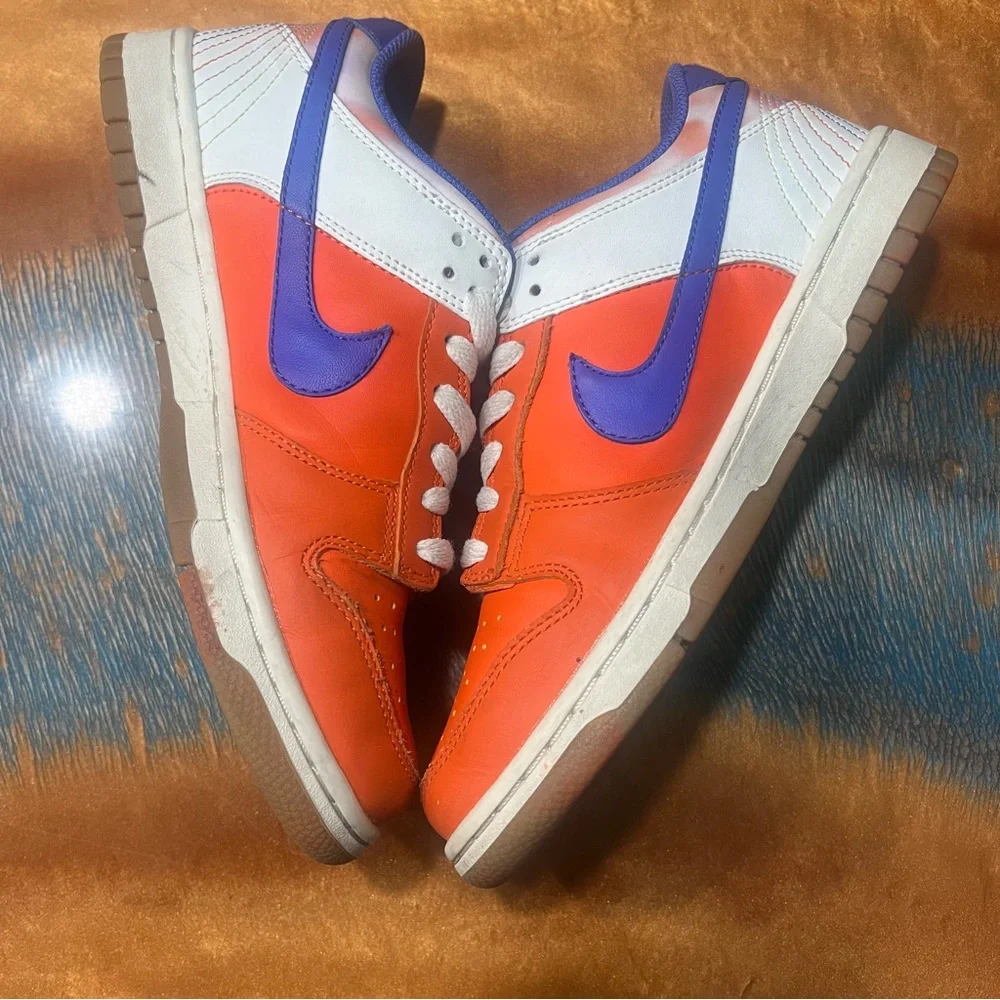 Nike Dunk Low SE Everything You Need Orange White Blue Pink Sneakers 6Y